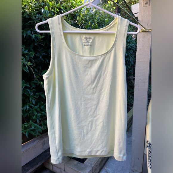 Chicos Ultimate T Bundle (3) Size 2 ( Women's M) Black Blue Lime 97% Cotton - Picture 6 of 8